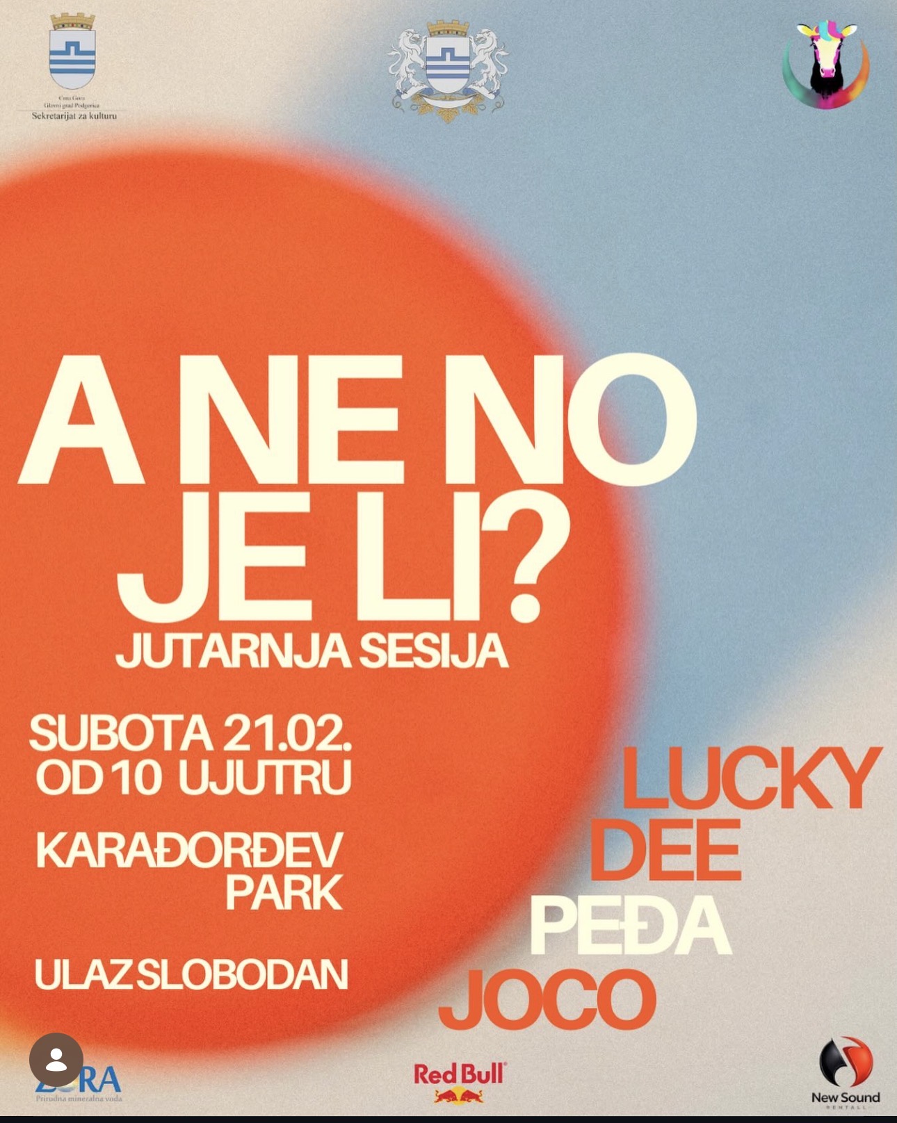 "A ne no je li?" - Jutarnja sesija