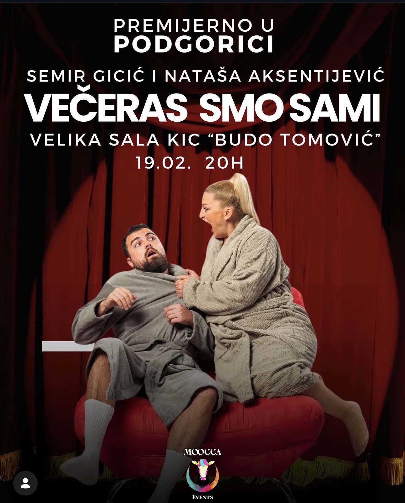 Predstava - Večeras smo sami