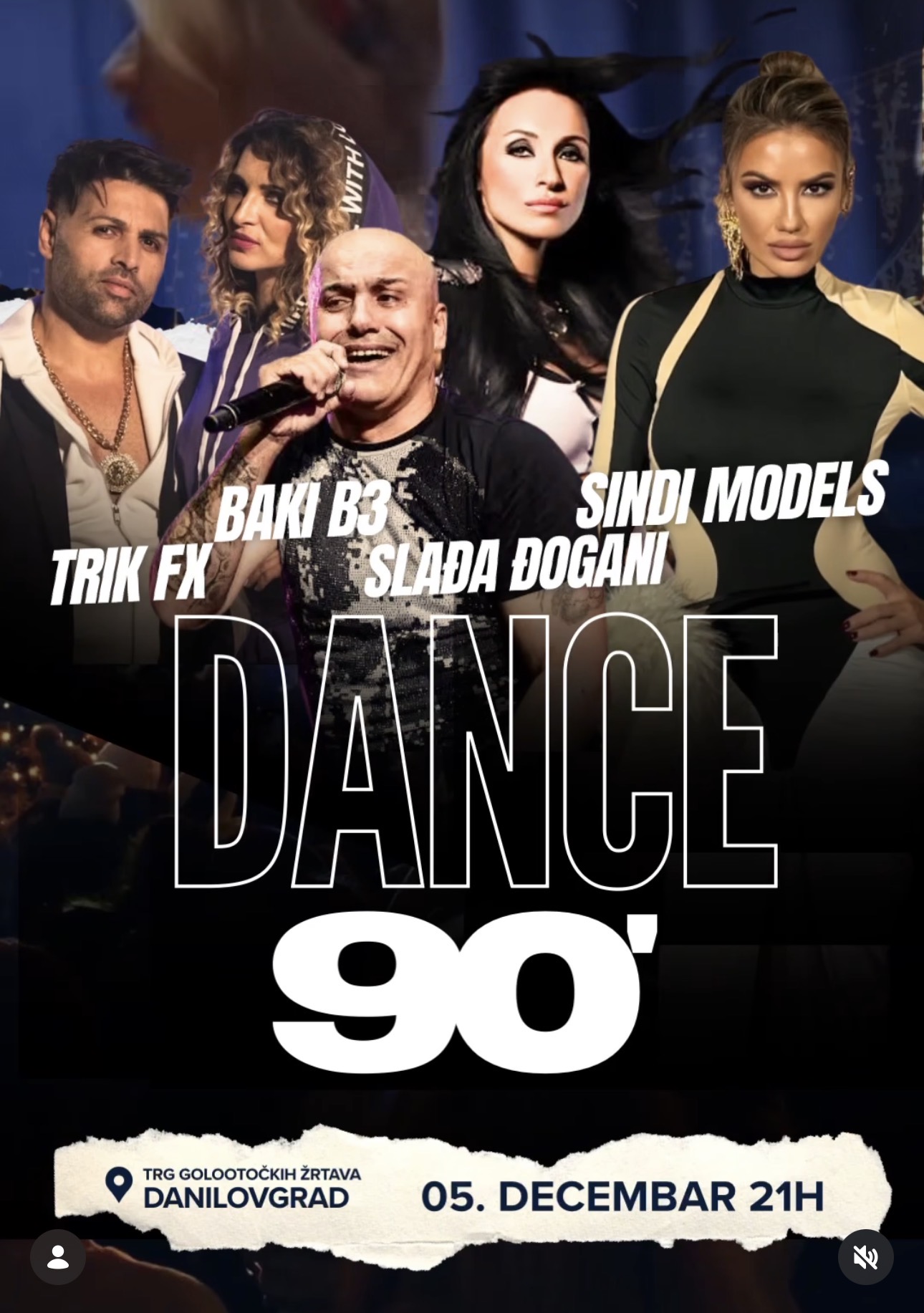 Dance 90' - Zimski bazar